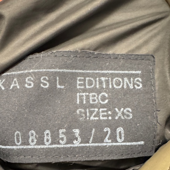 Kassl Black and Olive Women's Pillow Bag Clutch - Picture 2 of 3